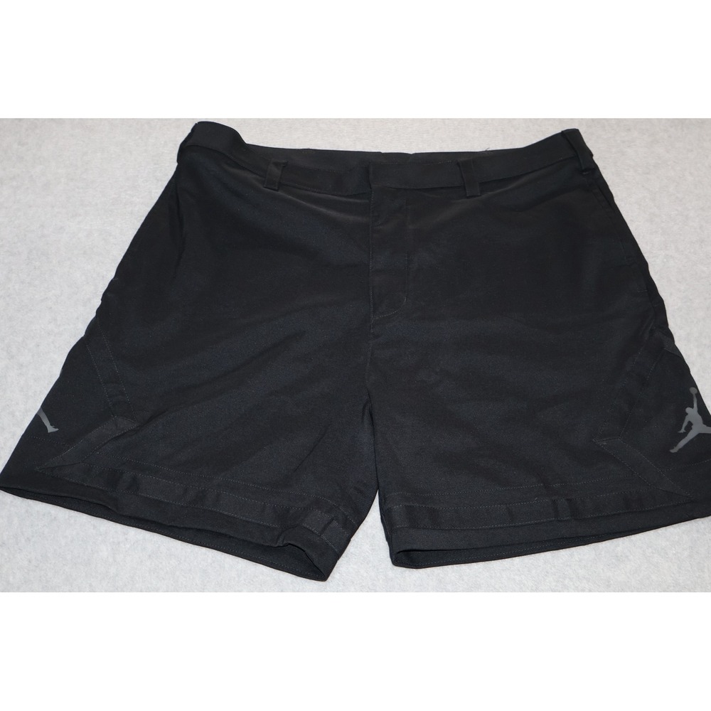 Nike Michael Air Jordan Dri-FIT Golf Shorts Men 36 Black Jumpman Logo Polyester - Picture 3 of 10